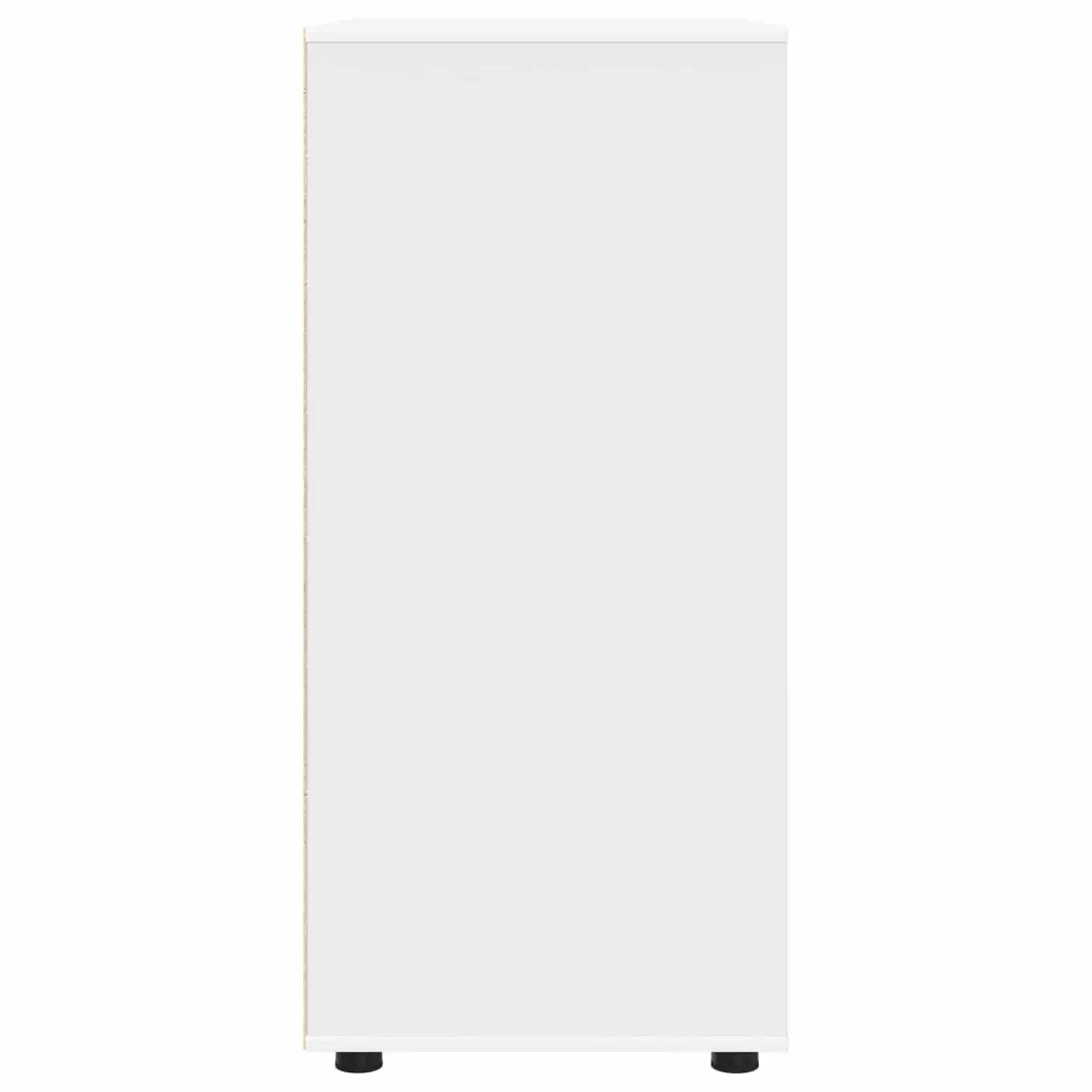 Storage Cabinet Engineered Wood 80x48x105cm White