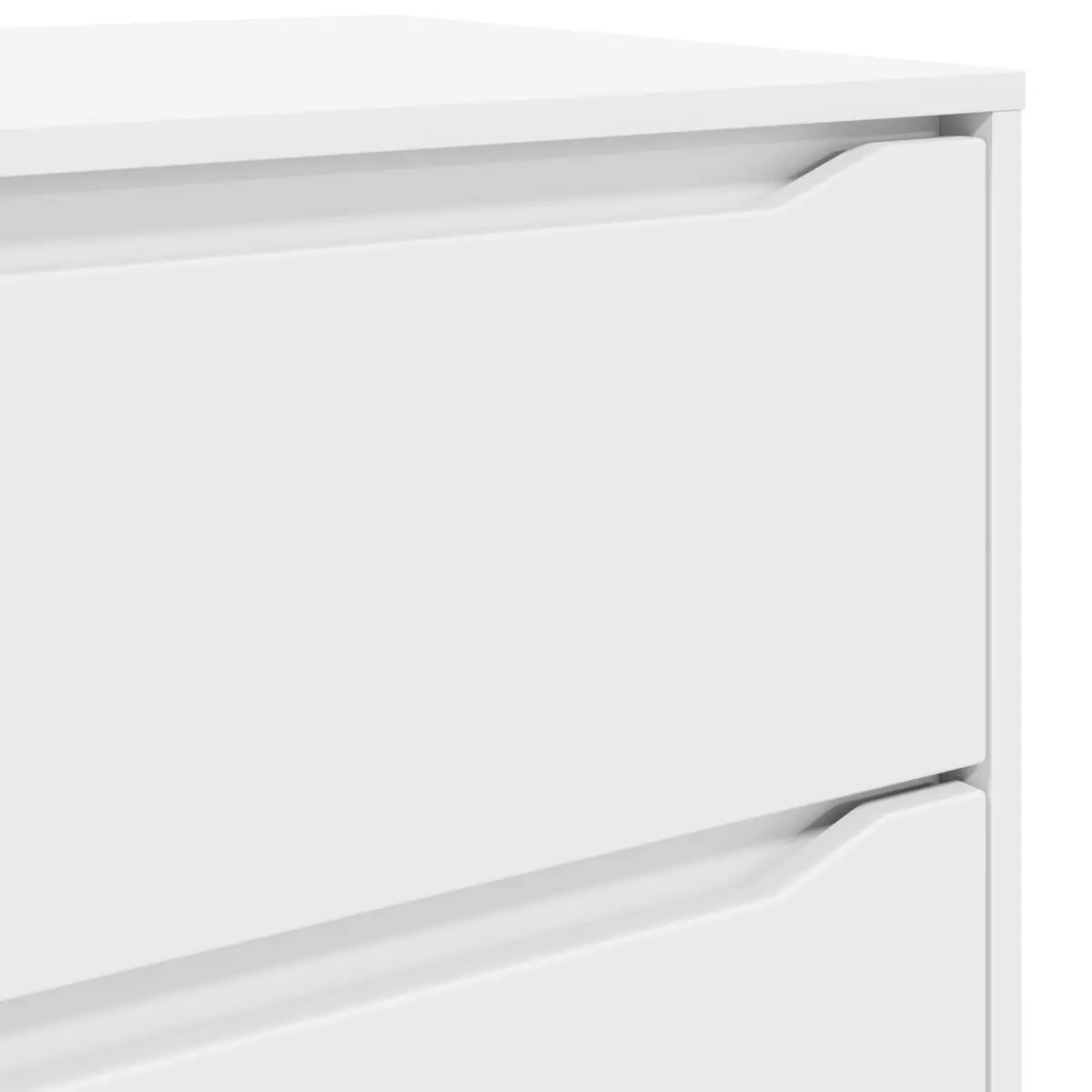 Storage Cabinet Engineered Wood 60 x 48 x 105 cm White