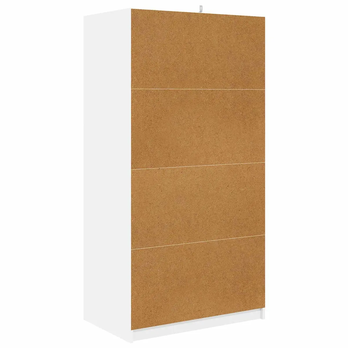 Wardrobe Cabinet Engineered Wood 79.5x49x156cm White