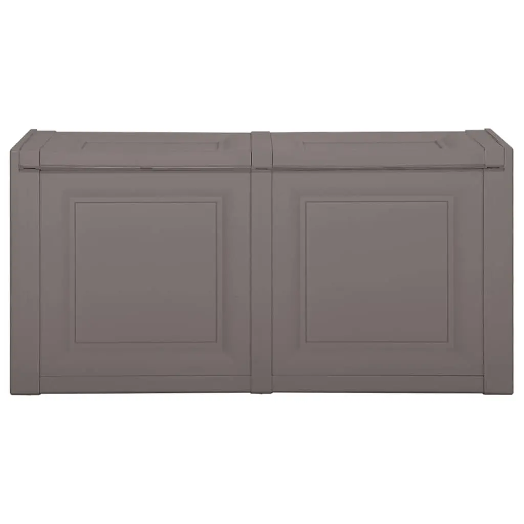 Grey Storage Cushion Box Bench Seat 86x40x42cm