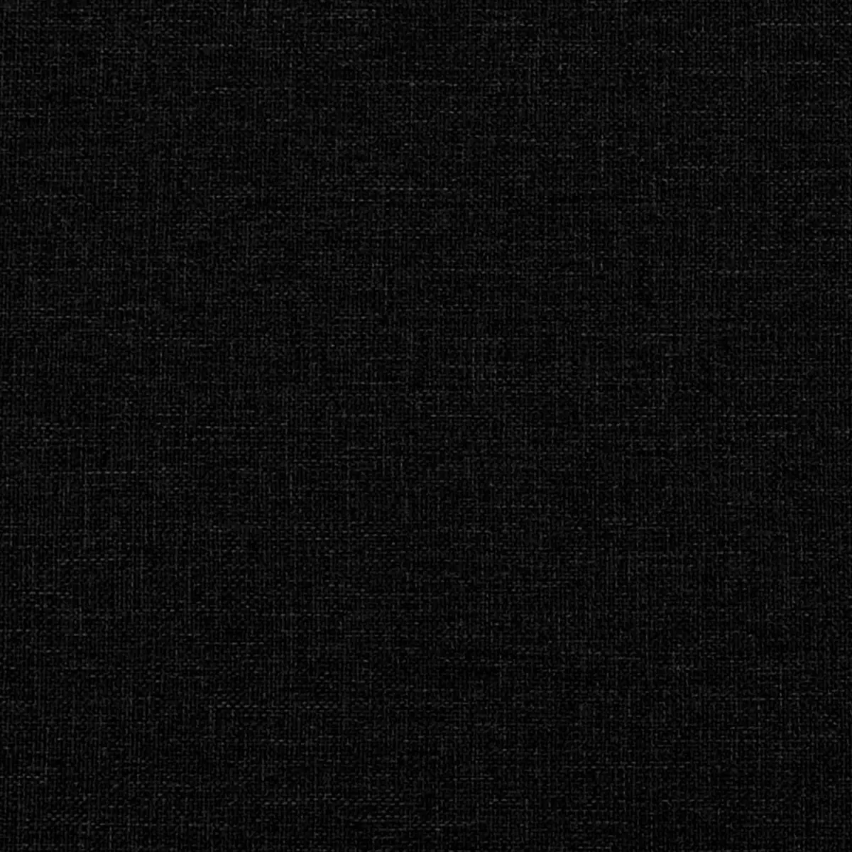 Black Fabric 2-Piece Modular Sofa Set