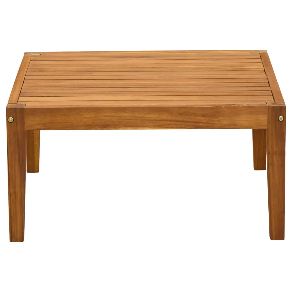 Garden Table Acacia Wood 60x60x30cm Brown