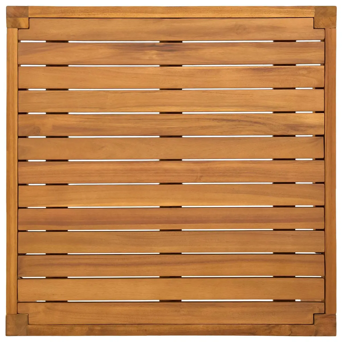 Garden Table Acacia Wood 60x60x30cm Brown