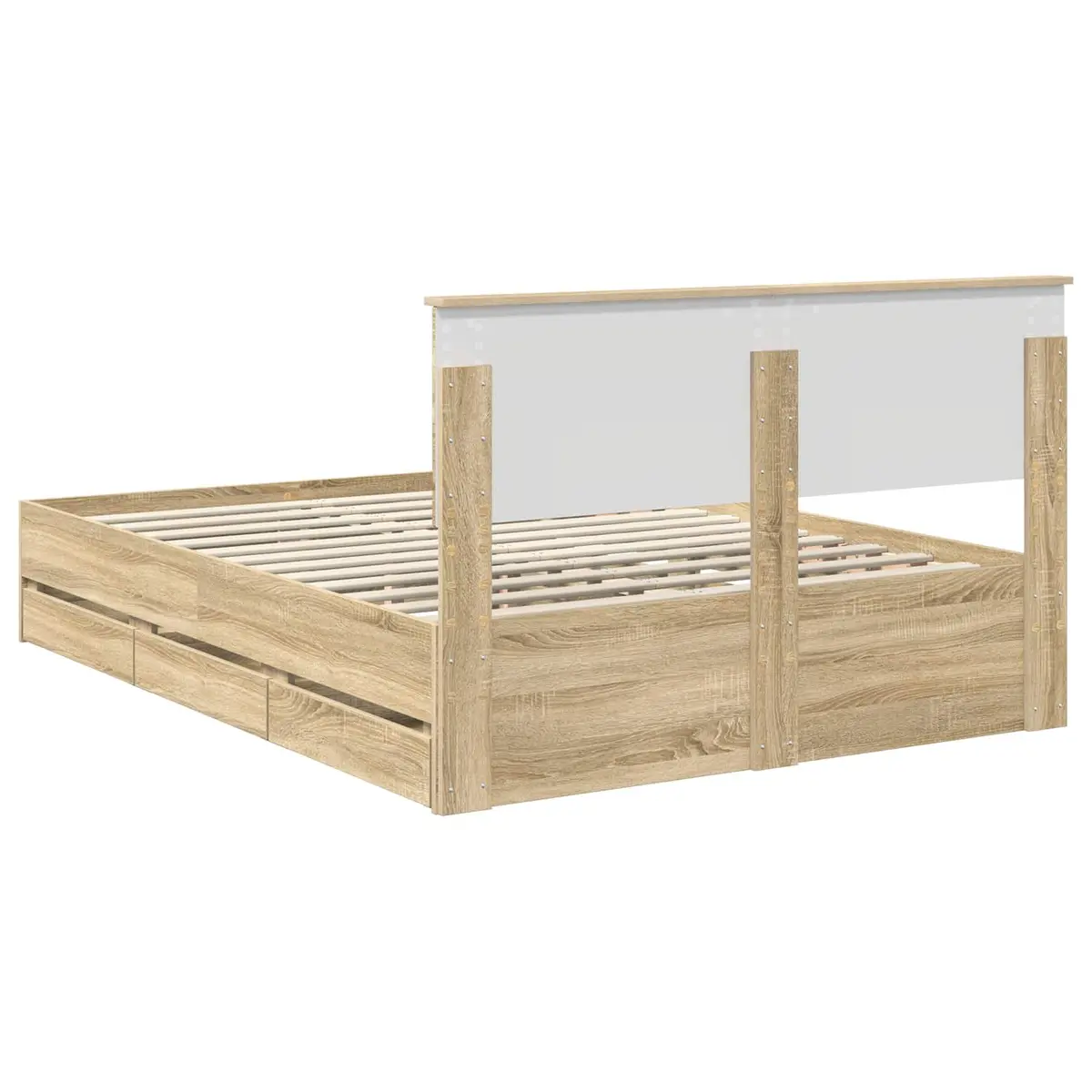Bed Frame with Storage Drawer 150x200cm