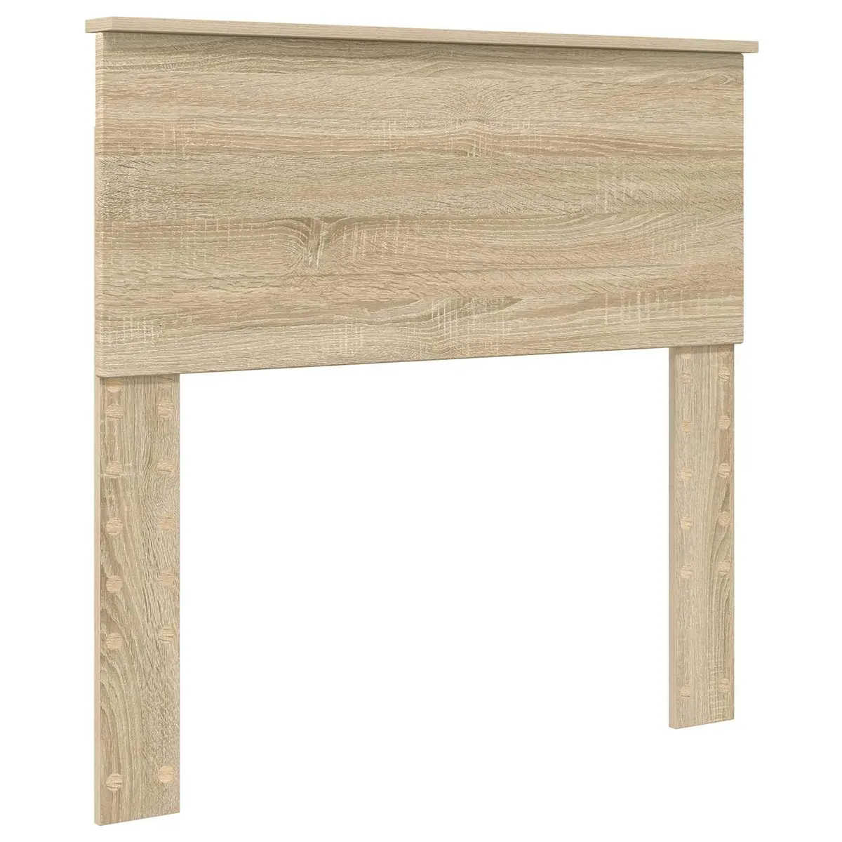 Bed Frame with Wall-Mounted Headboard