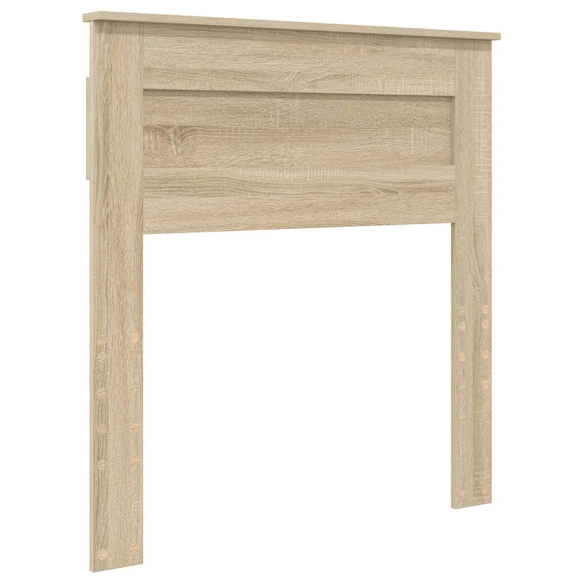 Bed Frame Engineered Wood 90 x 190 cm Sonoma Oak Modern