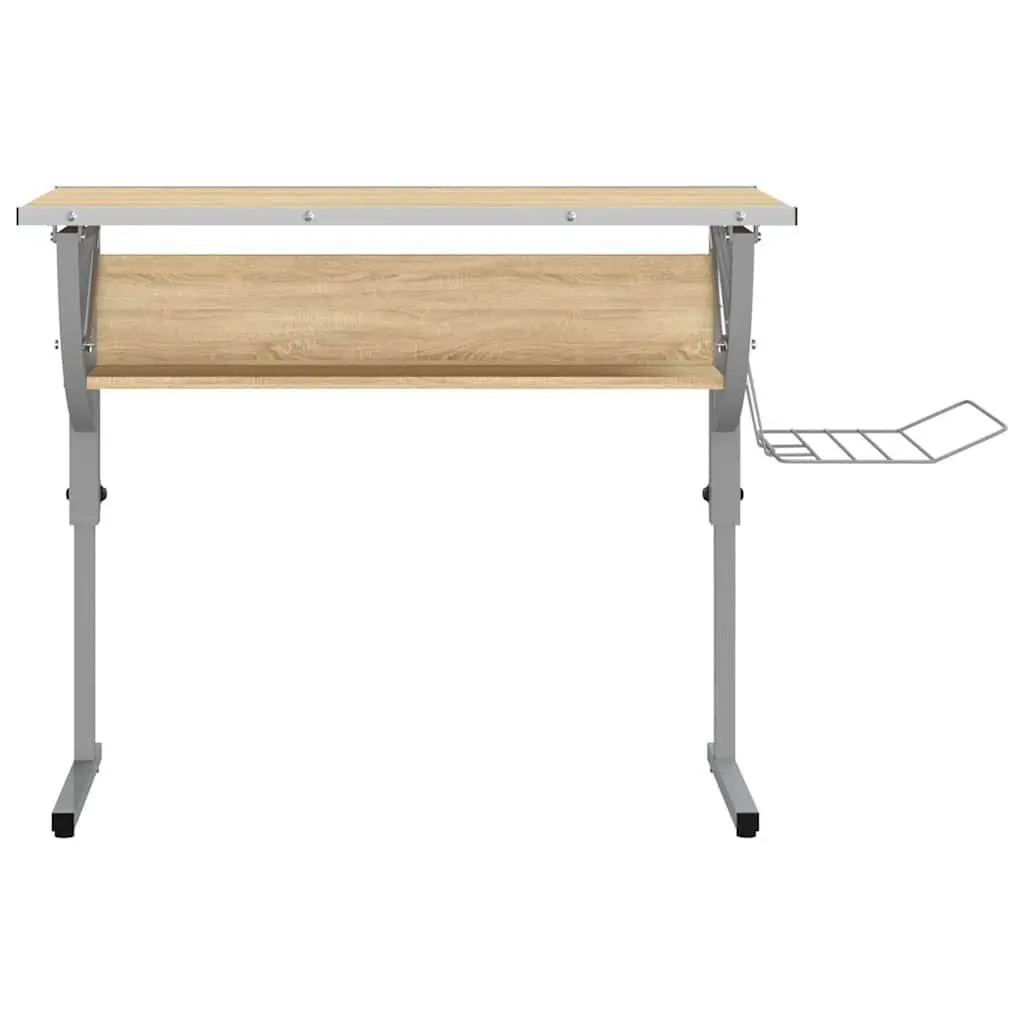 Adjustable Craft Desk in Sonoma Oak Grey