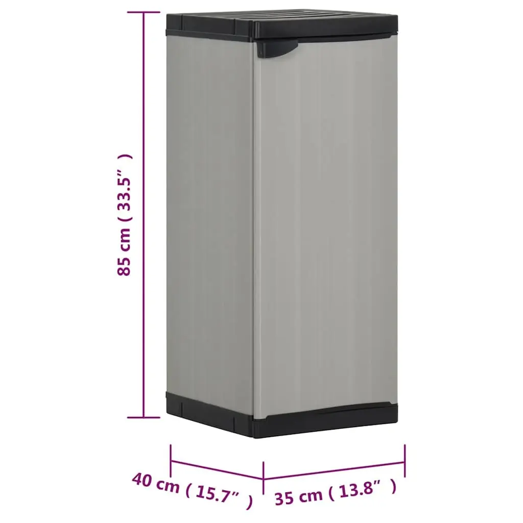 Outdoor Garden Storage Cabinet with Shelf