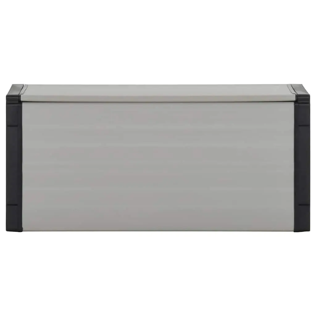 Grey Garden Waste Basket 85x34x40 cm