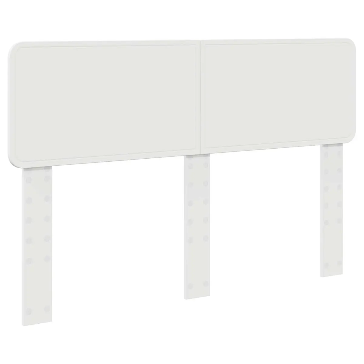 White Bed Frame with Storage Drawers 150 x 200 cm