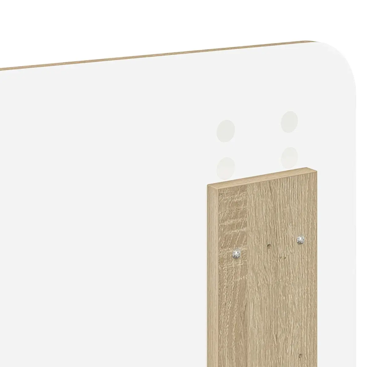 Bed Frame Engineered Wood 135 x 190 cm Sonoma Oak