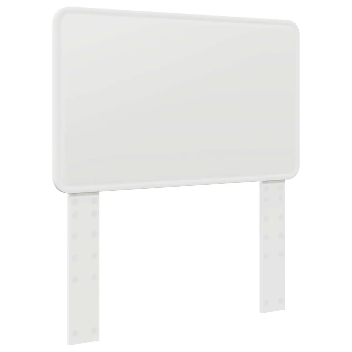 White Storage Bed Frame 90 x 190 cm