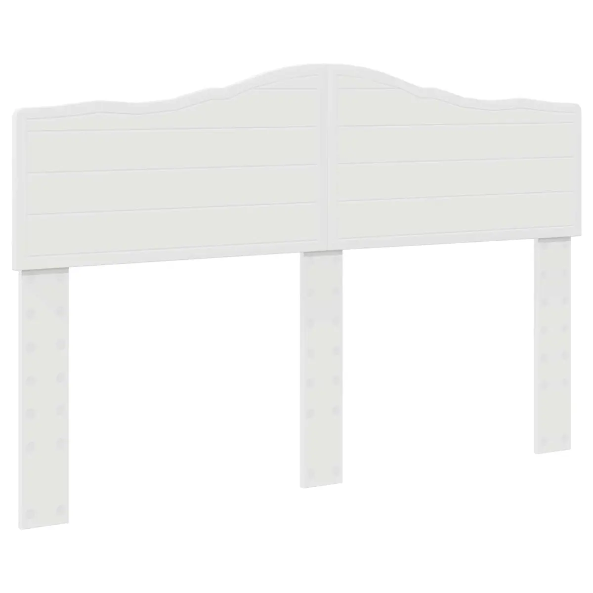 White Bed Frame with Headboard and Storage Drawers