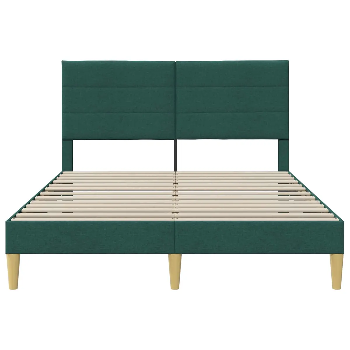 Dark Grey Fabric Upholstered Bed Frame