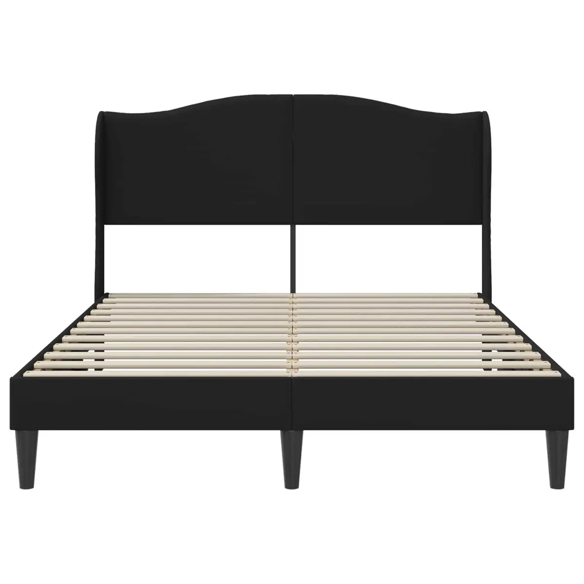 Faux Leather Queen Bed Frame with Headboard