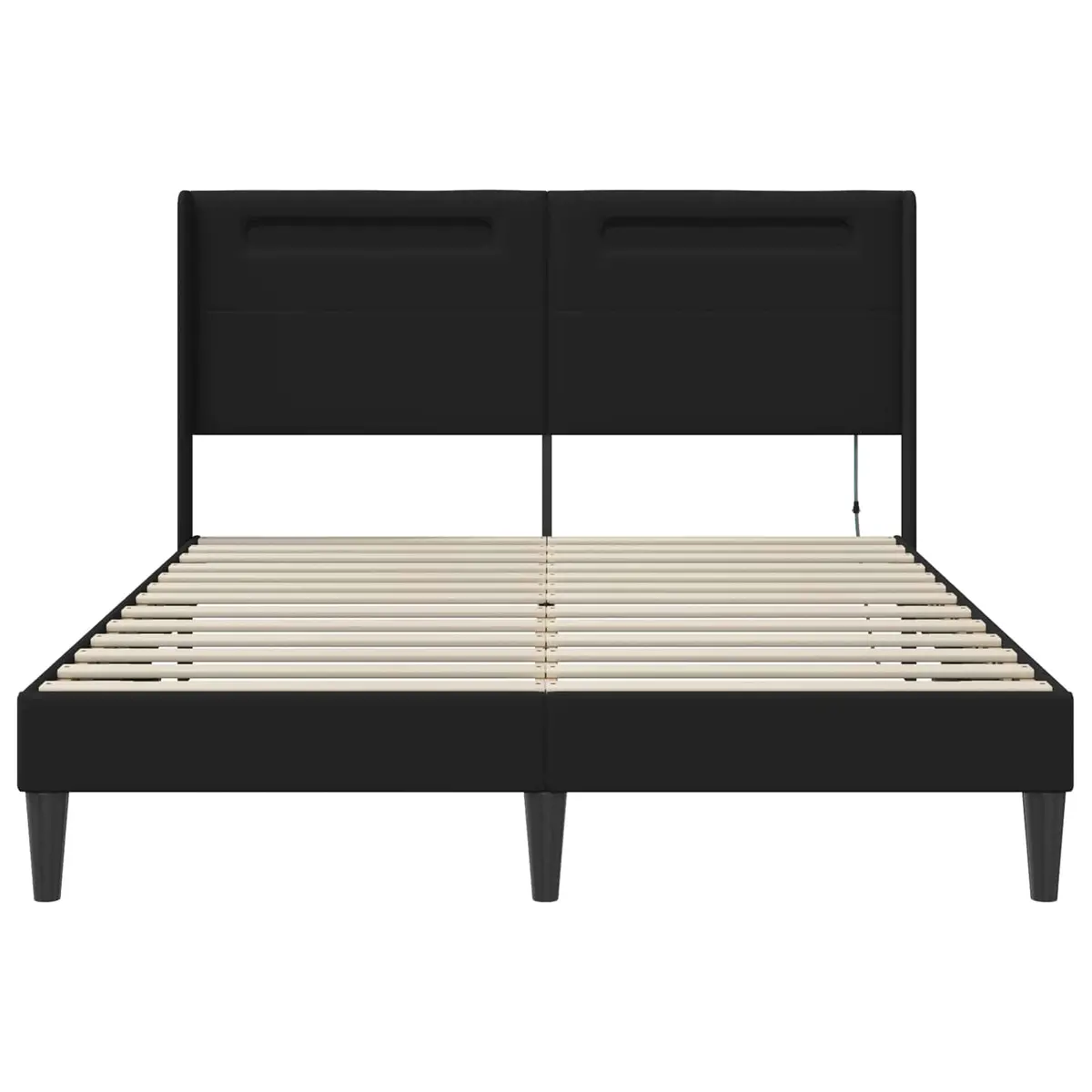 Bed Frame with Integrated LED Strip Lights