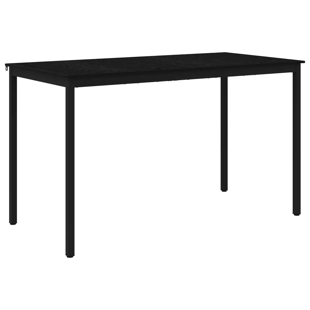 Rectangular Black Standing Bar Table for Kitchen & Dining
