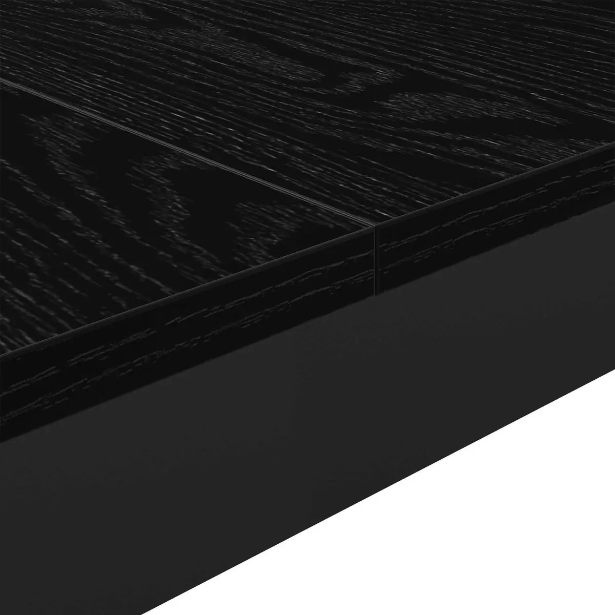 Rectangular Black Standing Bar Table for Kitchen & Dining