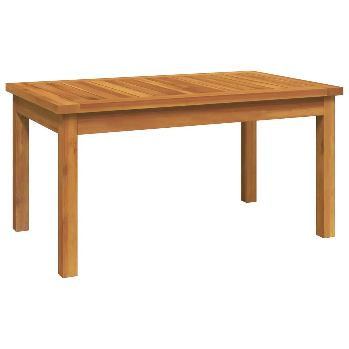 Brown Wood 4-Piece Garden Rose Lounge Set for Patios