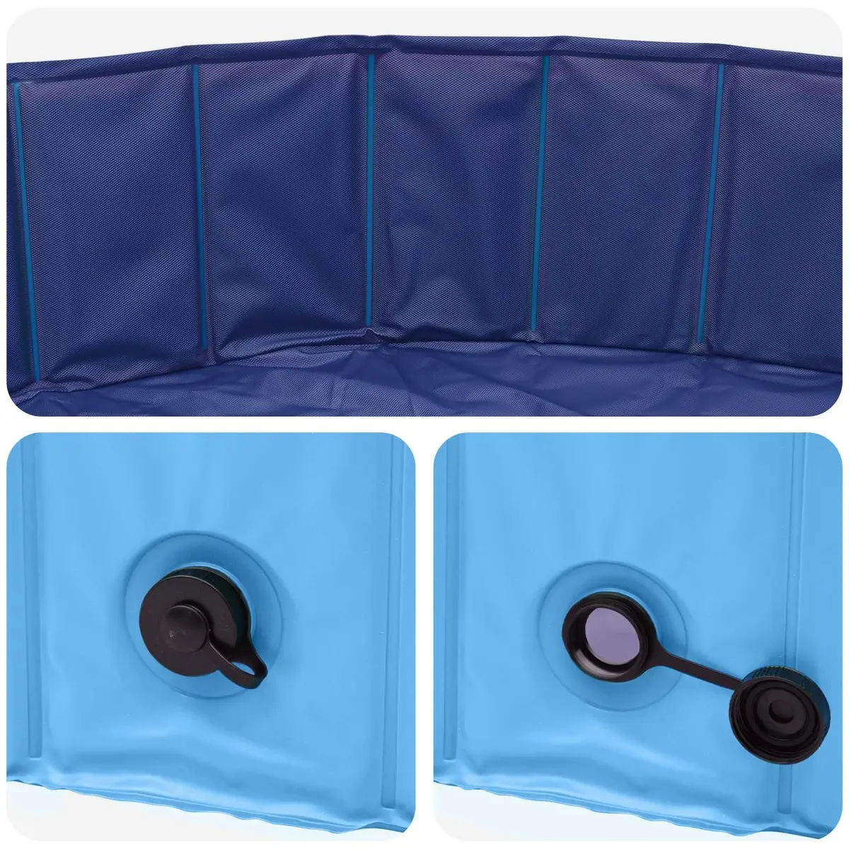 Kids Foldable Swimming Pool in Blue