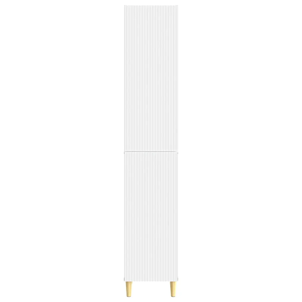 Engineered Wood Cabinet Set, 2 Pieces, White