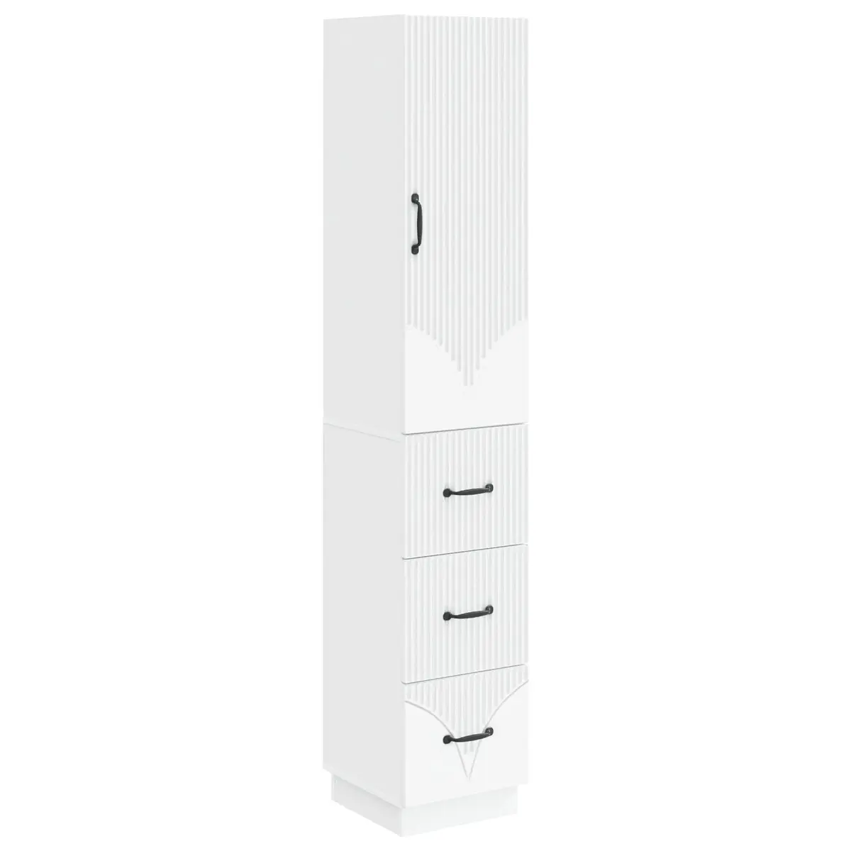 Storage Cabinet Set with Sliding Doors