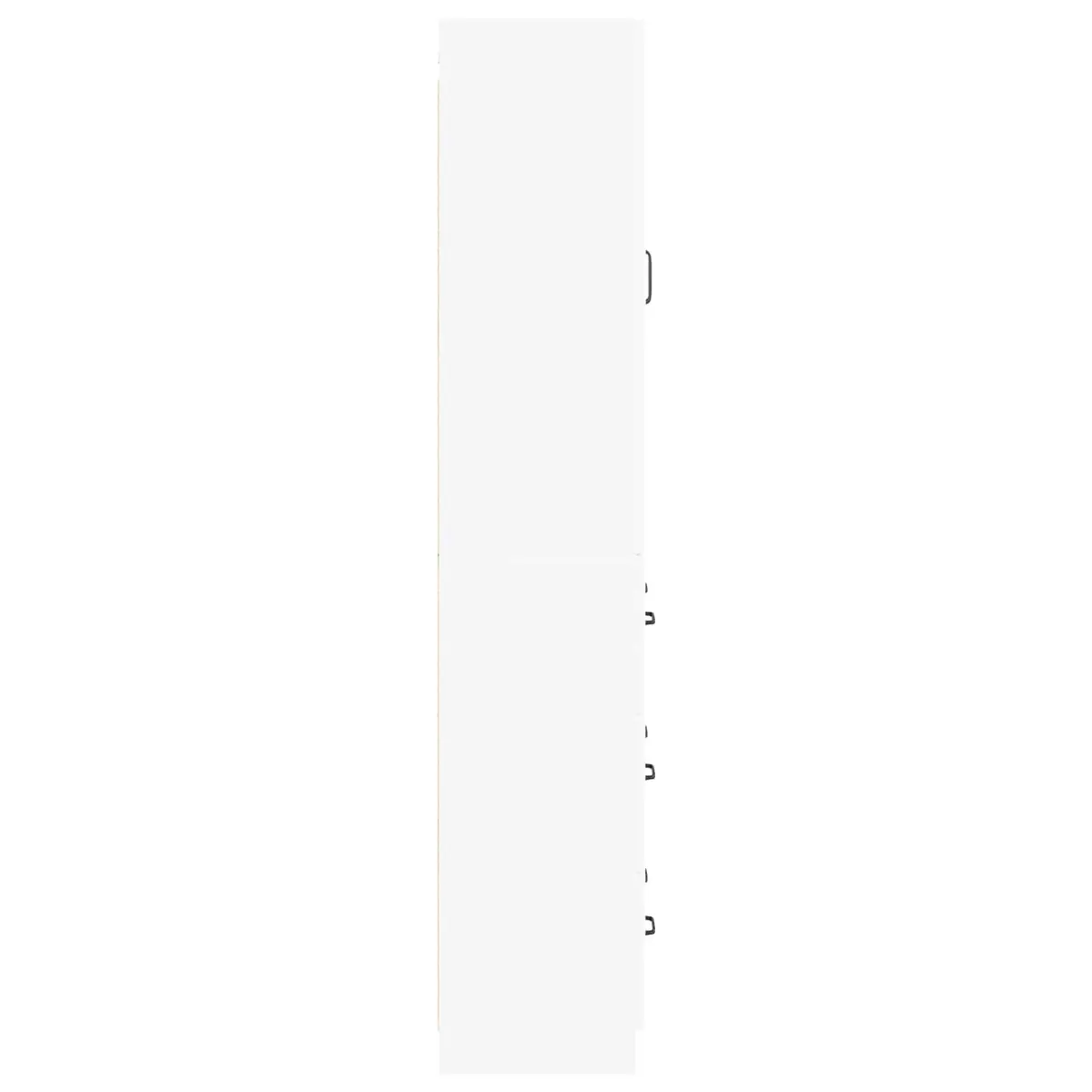 White Storage Cabinet Set for Home Organization