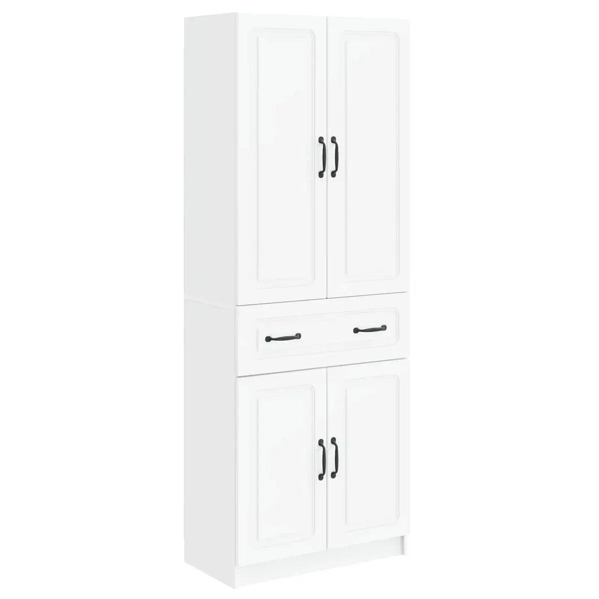 White Cabinet Set for Indoor and Outdoor Use