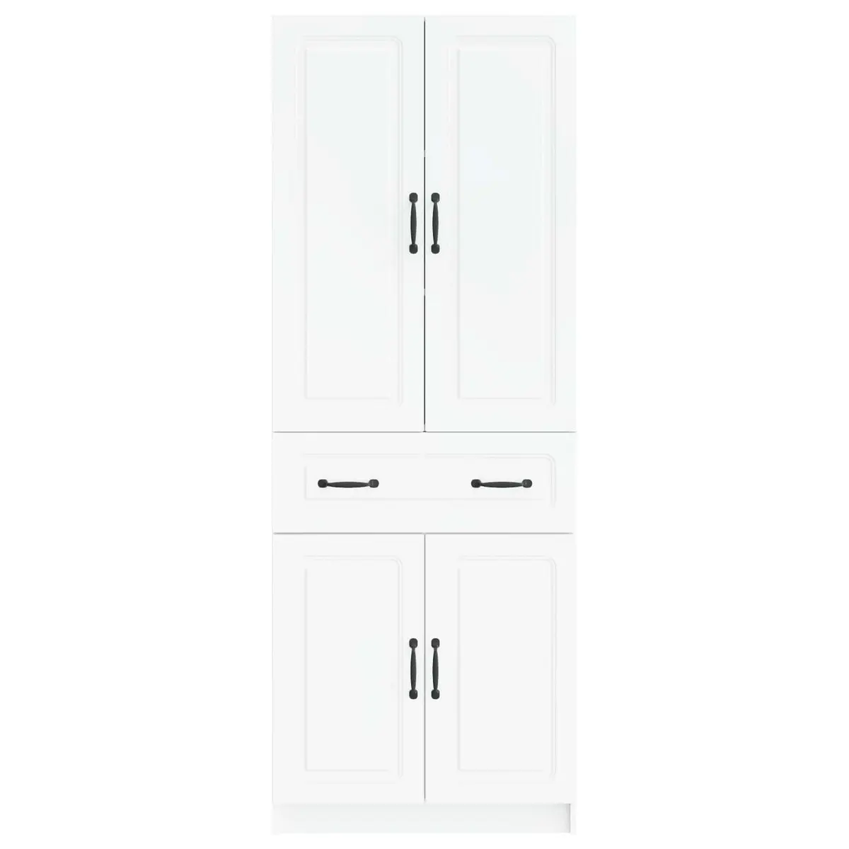White Cabinet Set for Indoor and Outdoor Use
