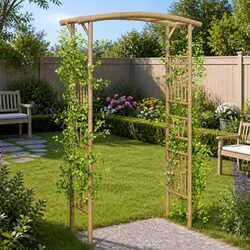 Durable Bamboo Garden Arch for Climbing Plants