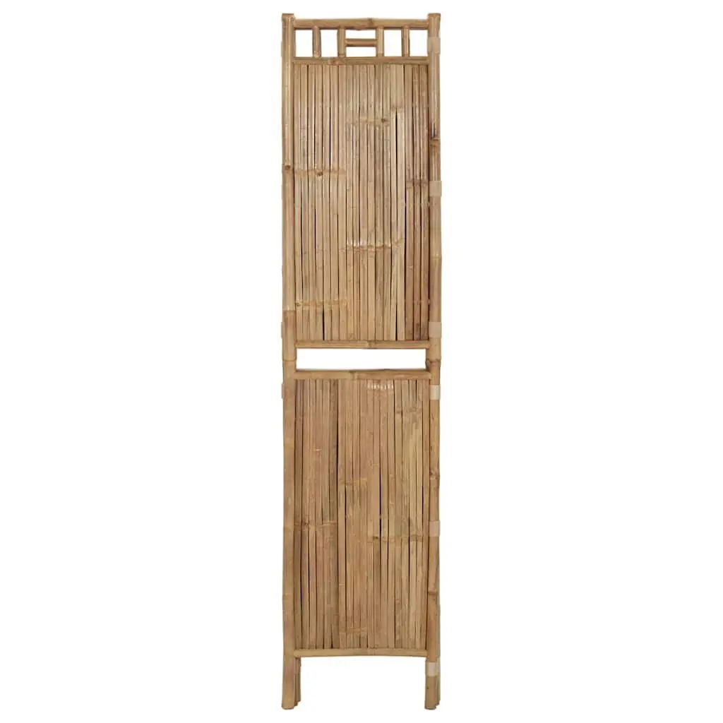 4-Panel Bamboo Folding Room Divider