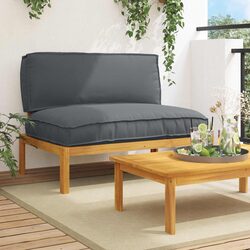 Anthracite Modular Sofa Set for Outdoor Spaces