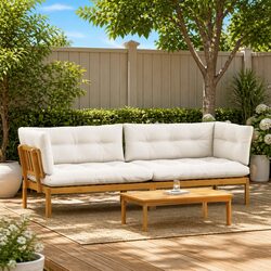 Premium Outdoor Sectional Sofa with Corner Lounge Design
