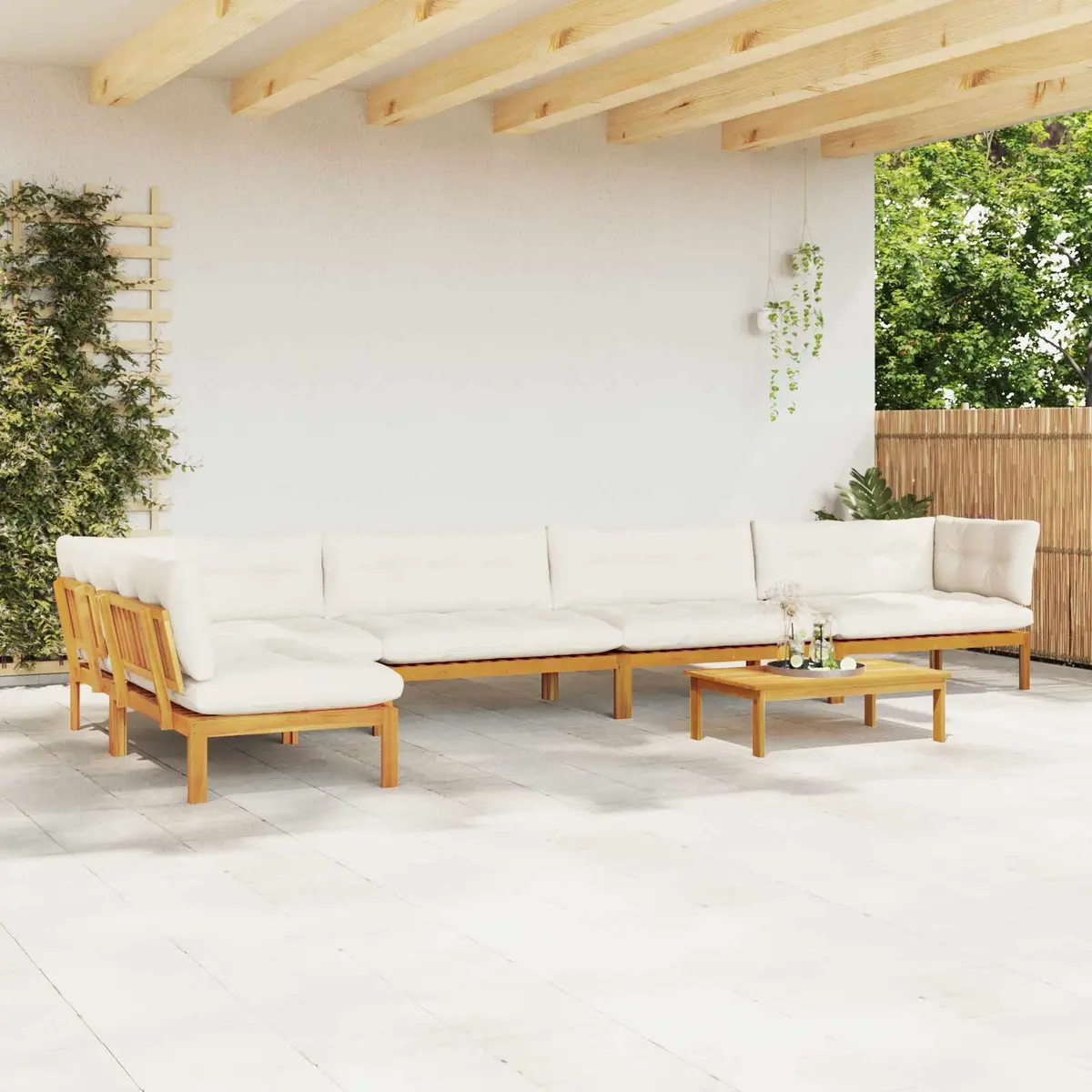 6 Piece Outdoor Sectional Sofa Set