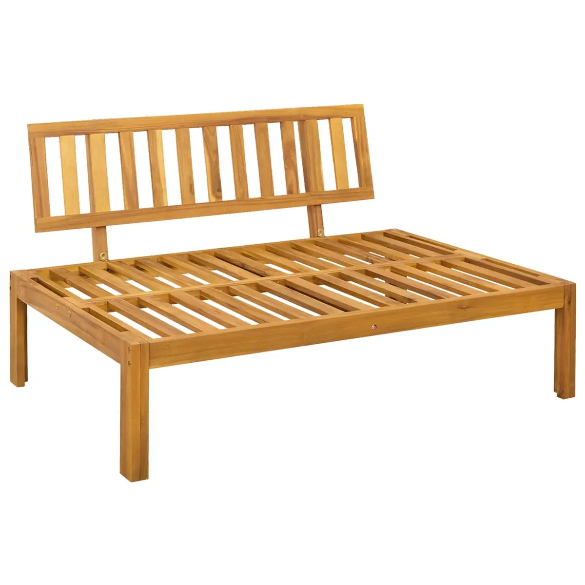 6 Piece Garden Pallet Sofa Set with Table