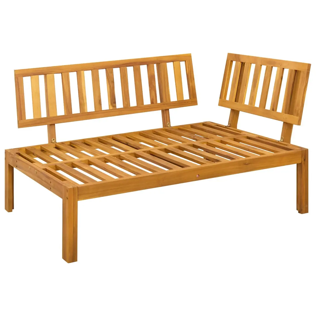 5-Piece Outdoor Sectional Garden Pallet Sofa Set with Table