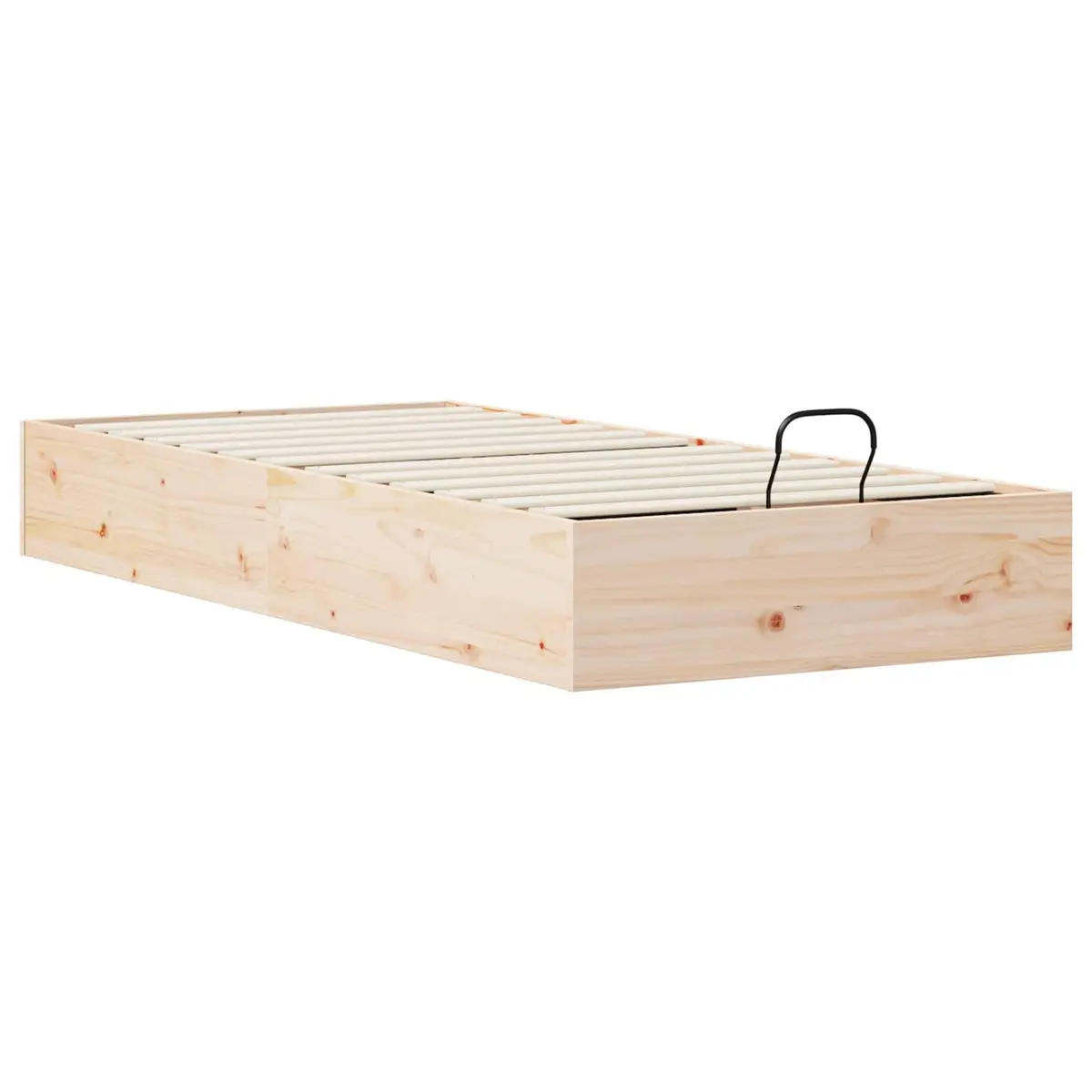 Ottoman Bed Frame with Storage 90 x 190 cm
