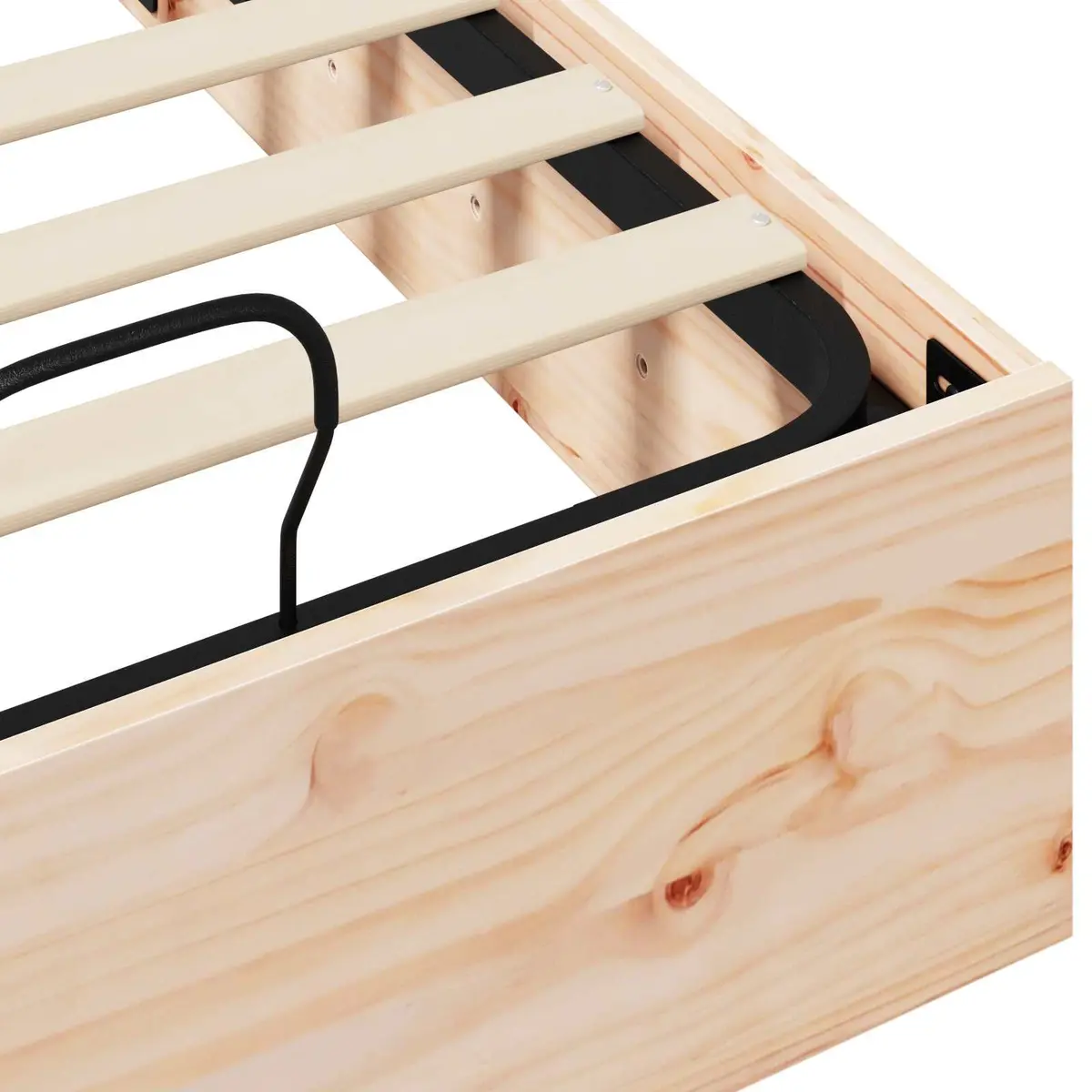Ottoman Bed Frame with Storage 90 x 190 cm