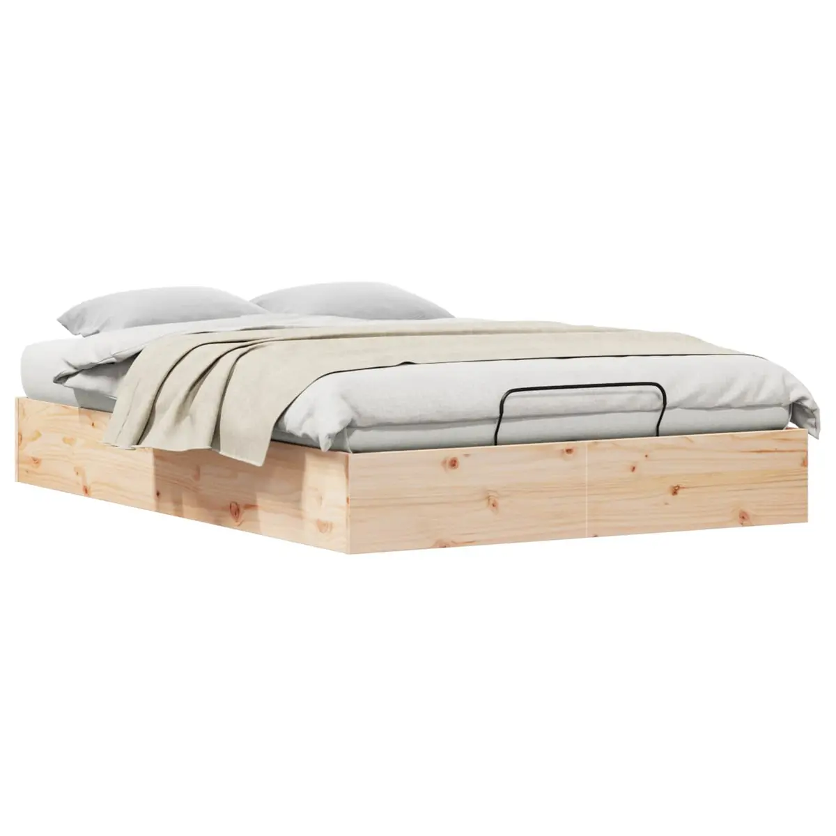 Ottoman Bed Frame with Storage 150 x 200 cm