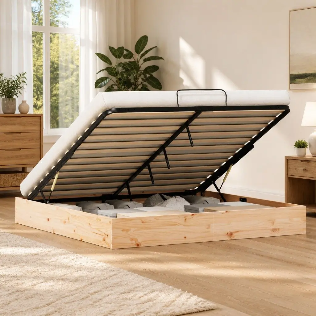 Ottoman Bed Frame with Storage 180 x 200 cm