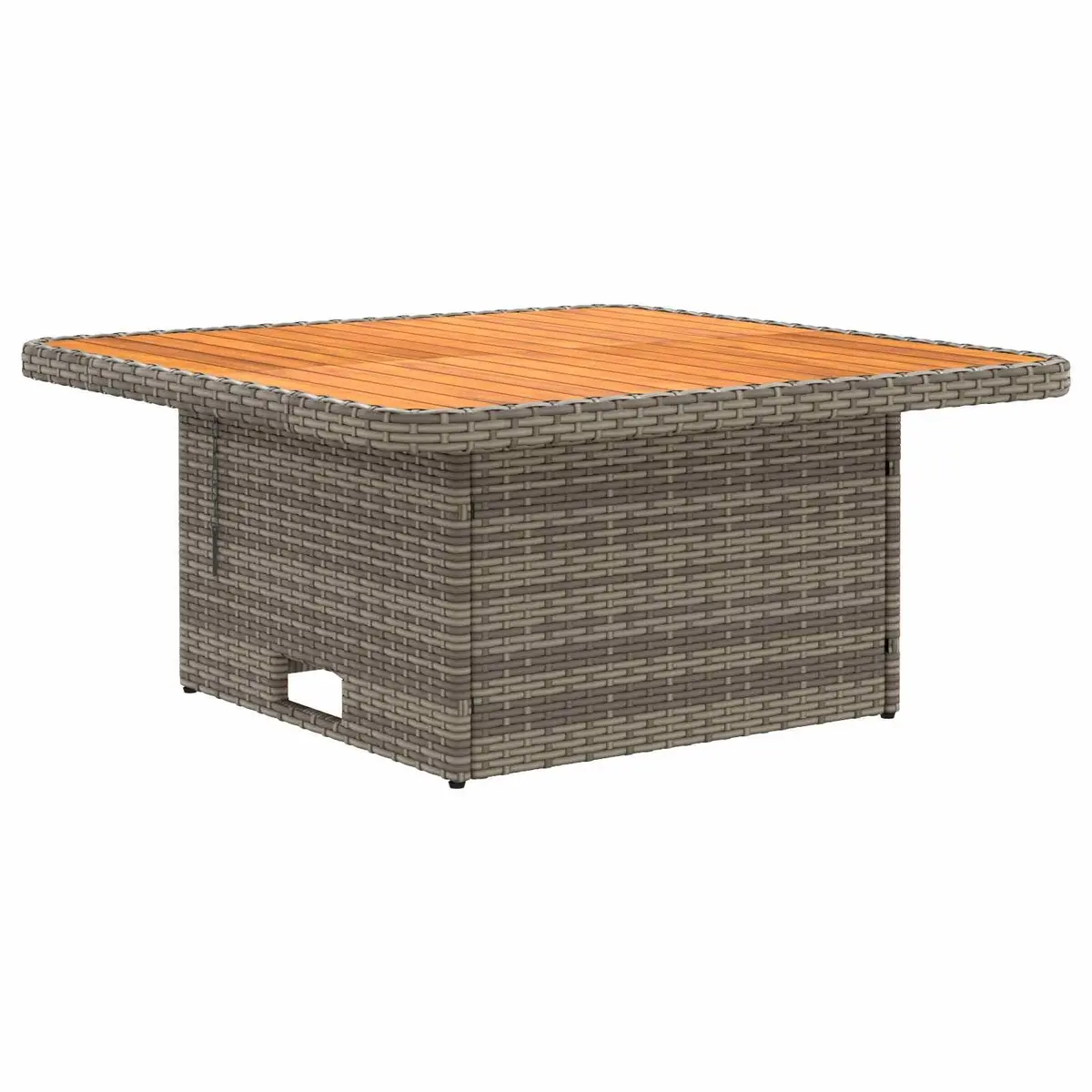 6-Piece Grey PE Rattan Furniture Set for Outdoor & Indoor