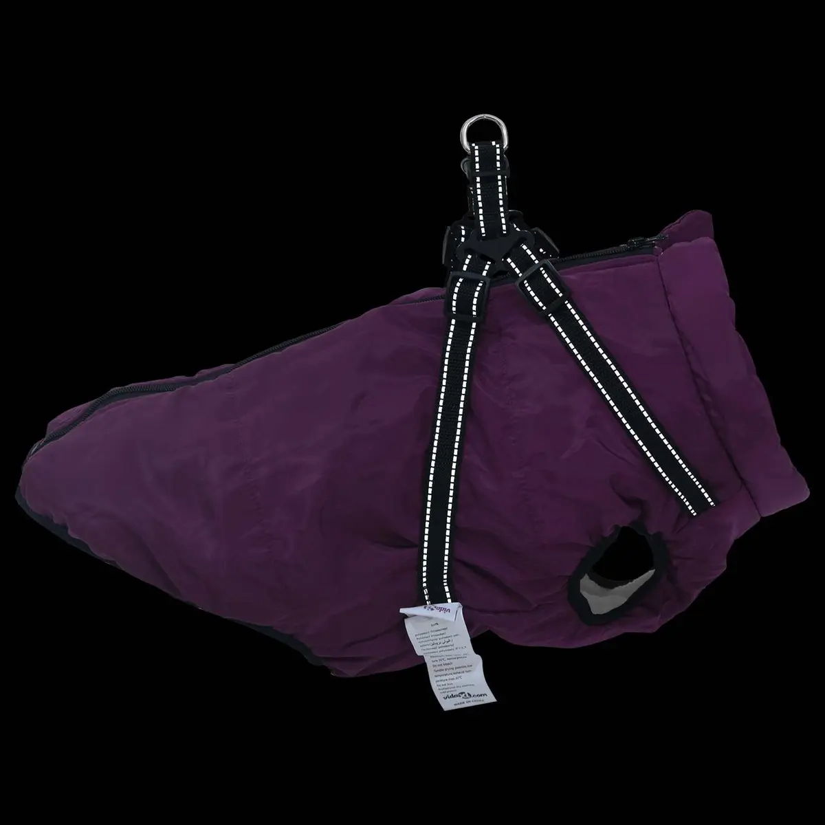 Dog Coat Fleece Polyester L44 Purple