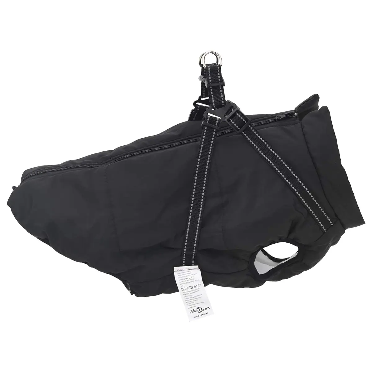 Black Dog Coat L44 for Winter Comfort