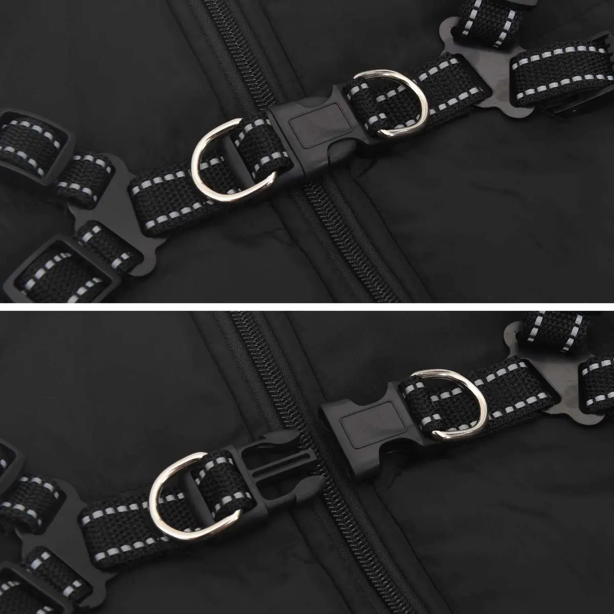 Black Dog Coat L44 for Winter Comfort