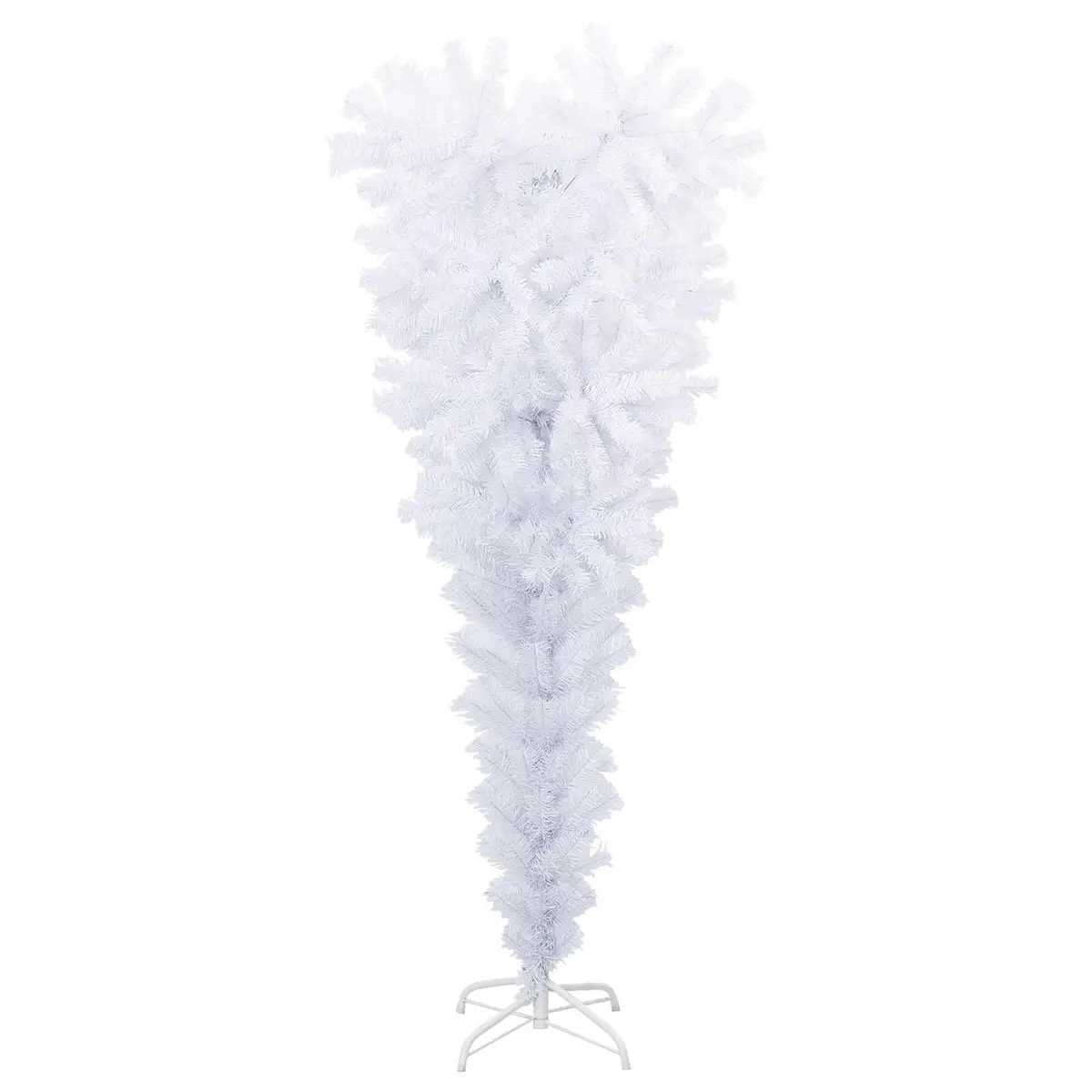 White Artificial Christmas Tree 120cm with LED Lights