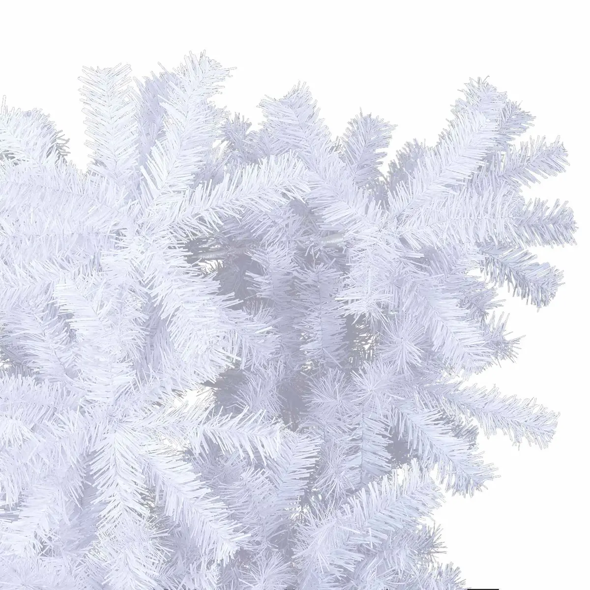 White Artificial Christmas Tree 120cm with LED Lights