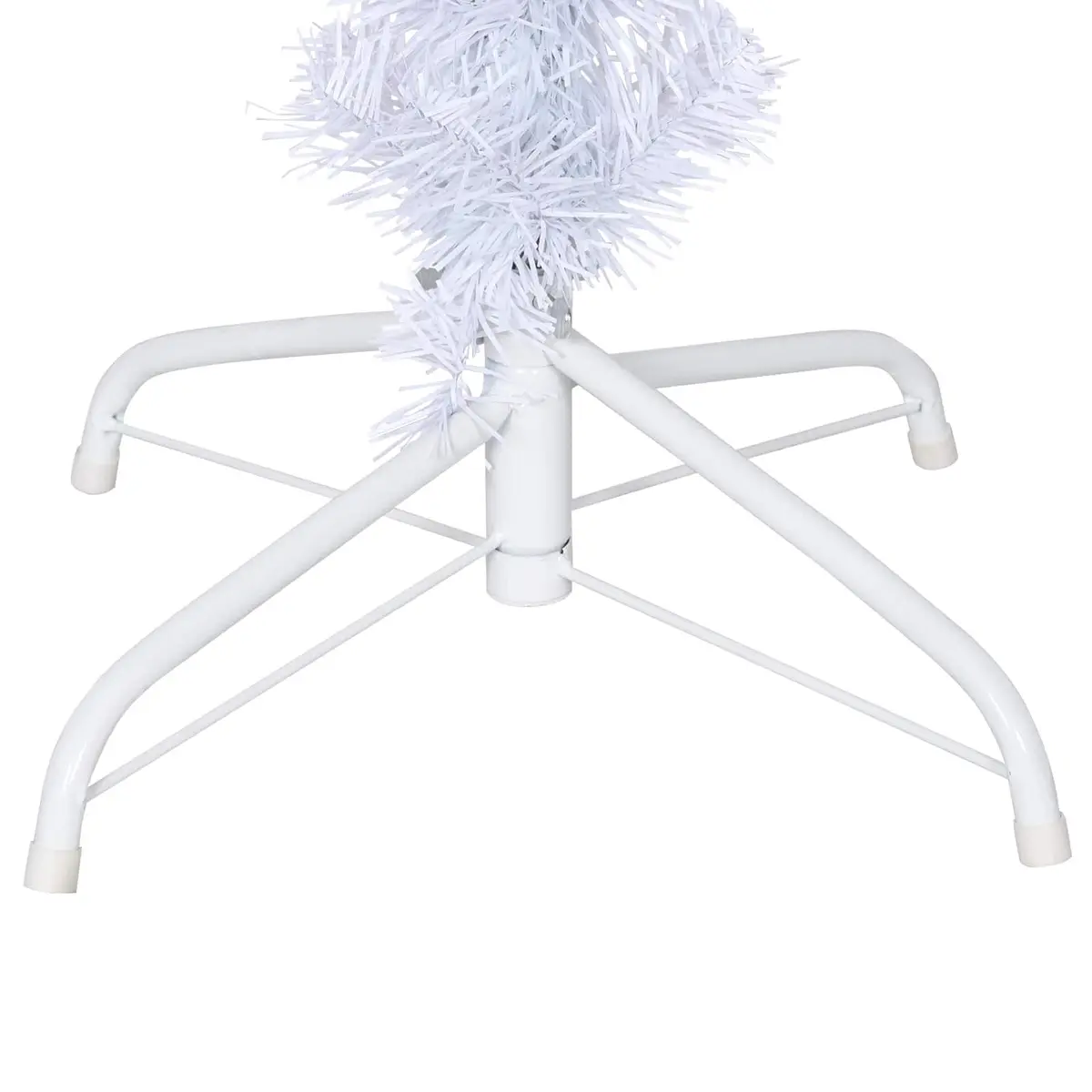 White Artificial Christmas Tree 120cm with LED Lights