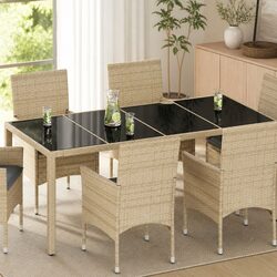 Premium Black Glass Table Top 100x50cm for Modern Spaces