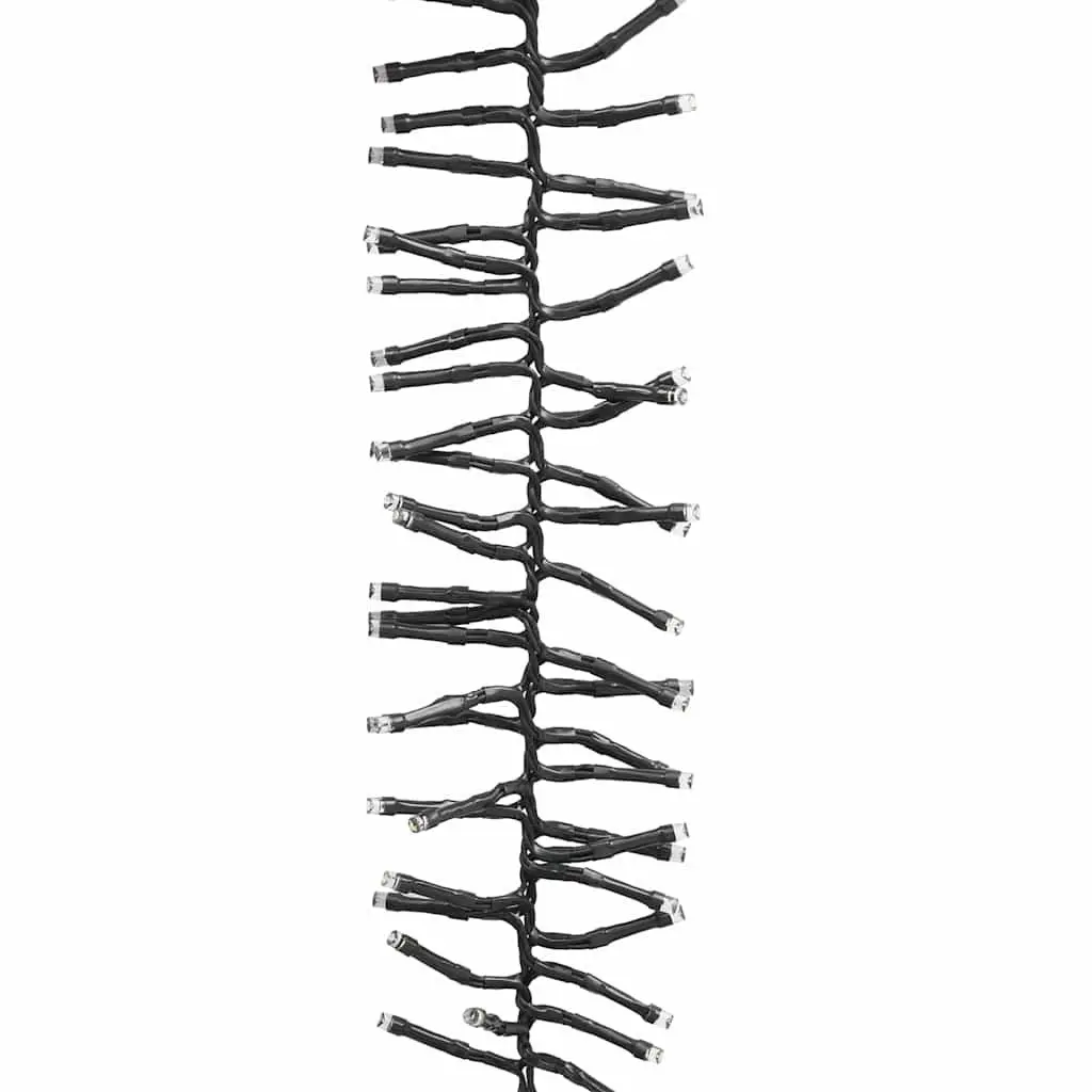 LED Cluster String 400 Lights 7.4m Warm White