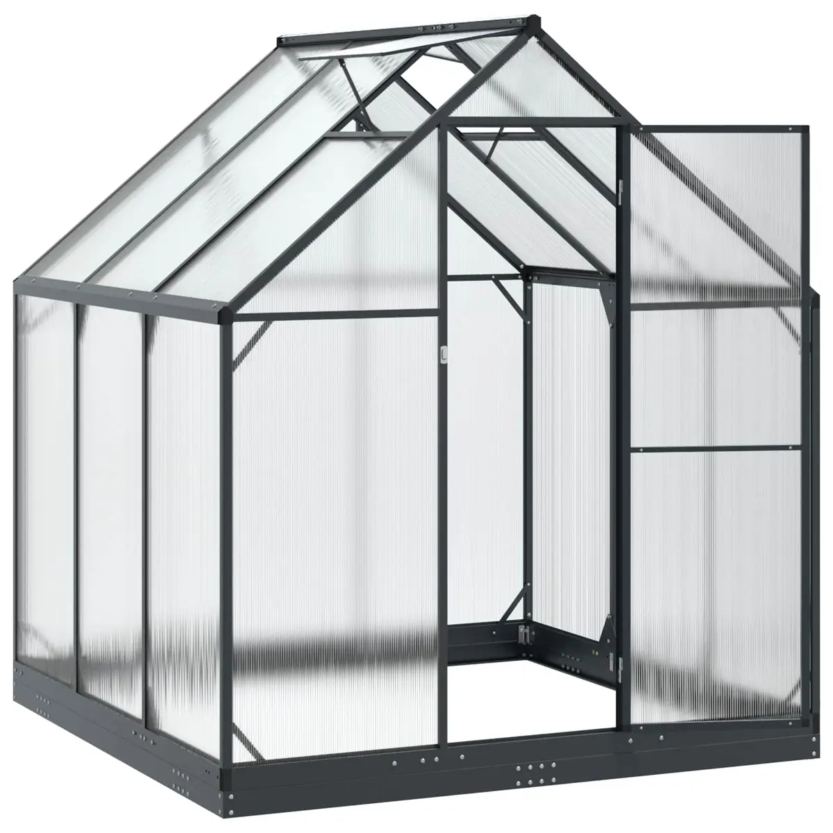 Adjustable Garden Greenhouse Tunnel Frame in Anthracite
